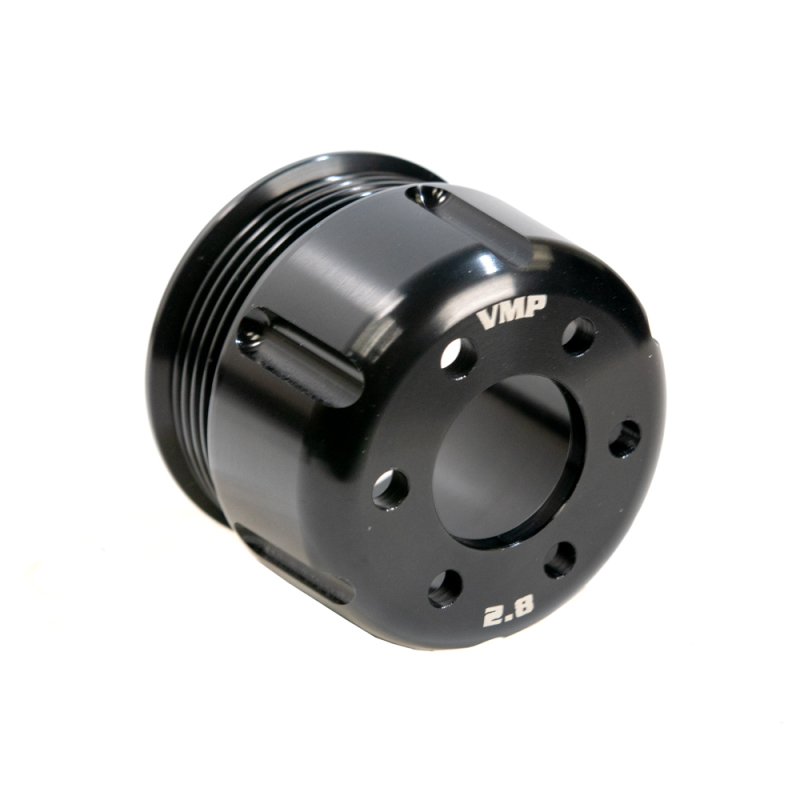 Ford Mustang Supercharger Pulley - VMP Performance - 2.8in 6 Rib Pulley - Black - `11-`27